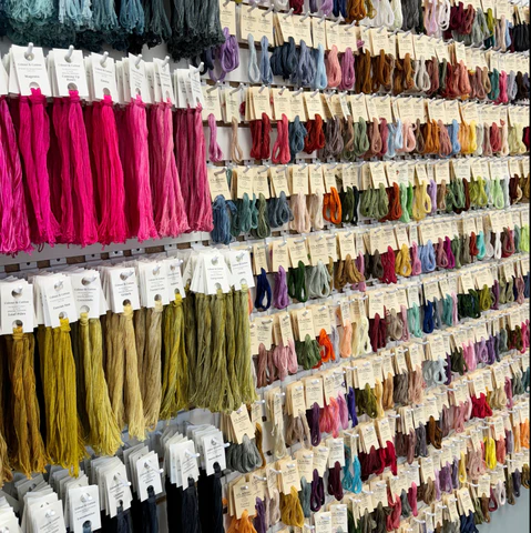 DeVere Yarns  Embroidery Thread, Weaving Yarn, Silk, Cotton, Wool