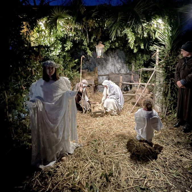 Attending the Live Nativity Reenactment of Zavattarello